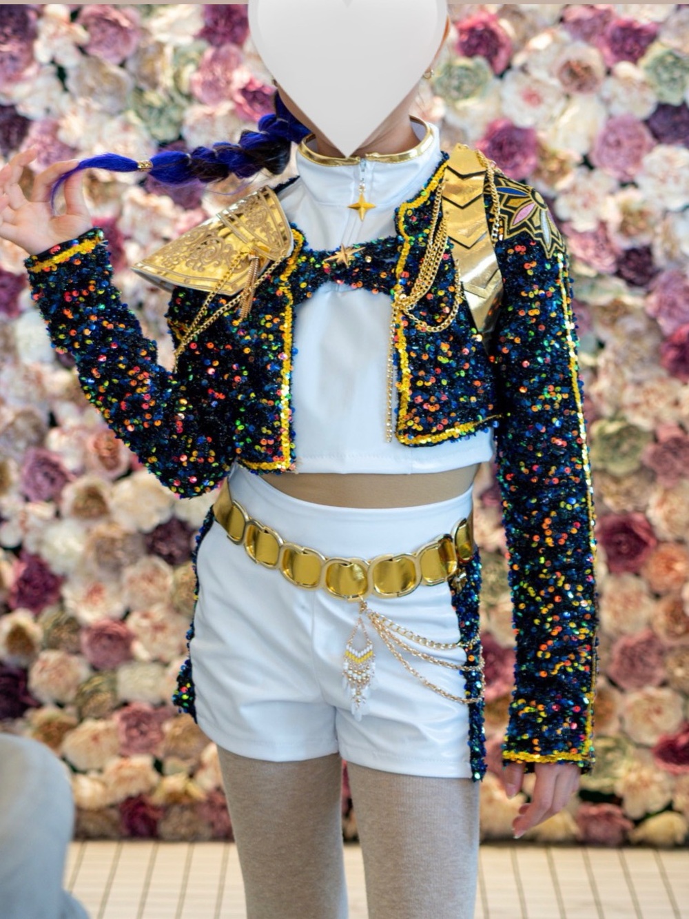 K-pop demon hunters Rumi costume kids